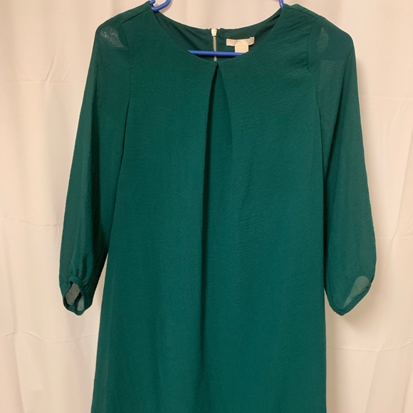 H&M Dresses & Skirts - Emerald Green 3/4 Sleeve H&M Dress H&M Dresses & Skirts - Emerald Green 3/4 Sleeve H&M Dress